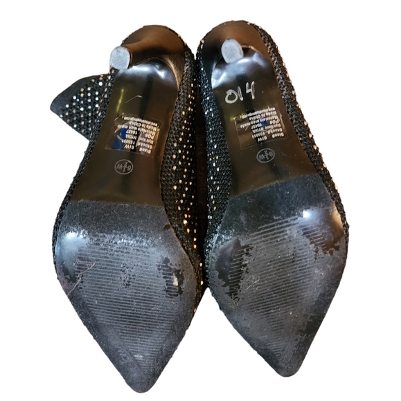 Women's Stiletto Sparkly Boots WIDE - Picture 4 of 7